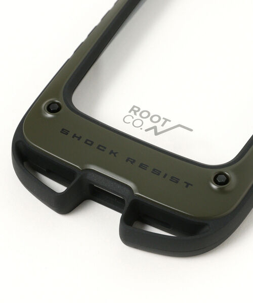 bpr BEAMS(ビーピーアール ビームス )の「ROOT CO. / GRAVITY Shock Resist Case +Hold. iPhone14 ケース(スマホケース/カバー・メンズ・オリーブ/ライトブラウン/ブラック・ONE SIZE)」の21枚目の写真