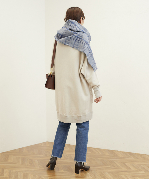 FRAMeWORK（フレームワーク）の「【THROW/スロー】MIX GLEN CHECK ストール（マフラー・レディース・その他18/その他10・FREE）」の5枚目の写真