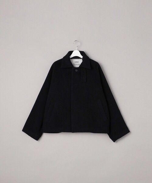 FREAK'S STORE（フリークスストア）の「one fifth/ワンフィフス TRIBE/トライブ(ショートウールコート)（ピーコート・レディース・ブラウン/ブラック・1）」の13枚目の写真