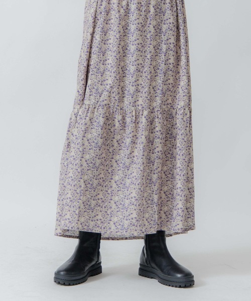 flower（フラワー）の「ロマンスブルームワンピース（ワンピース・レディース・ベージュ/ブラウン・FREE）」の21枚目の写真