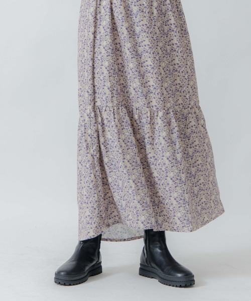 flower（フラワー）の「ロマンスブルームワンピース（ワンピース・レディース・ベージュ/ブラウン・FREE）」の13枚目の写真