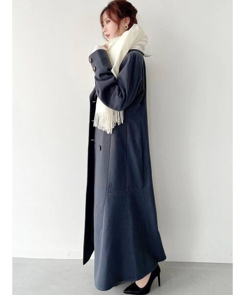 RESEXXY（リゼクシー）の「ウォーム大判ストール（ストール/ショール・レディース・ブラック/ベージュ/アイボリー・FREE）」の13枚目の写真