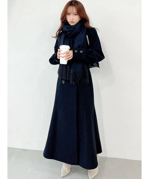 RESEXXY（リゼクシー）の「ウォーム大判ストール（ストール/ショール・レディース・ブラック/ベージュ/アイボリー・FREE）」の18枚目の写真