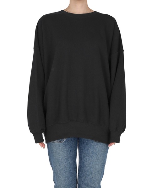 coca（coca）（コカ）の「CVC裏毛ボリューム袖スウェット（スウェット・レディース・ピンク系その他/アイボリー/ブラック/グレー・M/L）」の21枚目の写真