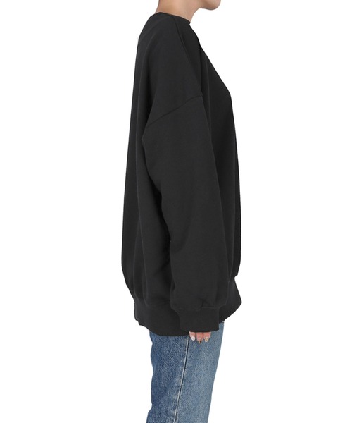 coca（coca）（コカ）の「CVC裏毛ボリューム袖スウェット（スウェット・レディース・ピンク系その他/アイボリー/ブラック/グレー・M/L）」の22枚目の写真