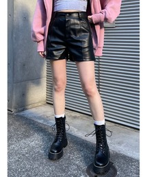 ENVYM | スリットフェイクレザーＳＰＴ(その他パンツ)