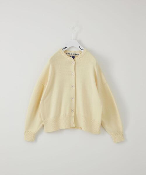 CITEN（シテン）の「＜CITEN＞リリヤーン ルーズニット カーディガン（カーディガン/ボレロ・レディース・ケリー/オフホワイト/シャーベット・FREE）」の2枚目の写真