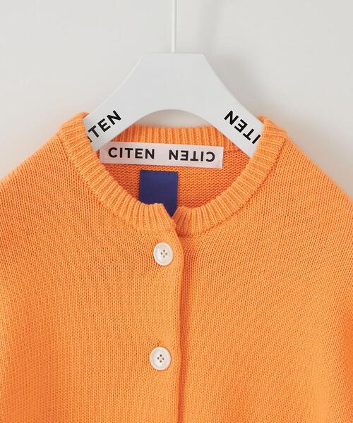 CITEN（シテン）の「＜CITEN＞リリヤーン ルーズニット カーディガン（カーディガン/ボレロ・レディース・ケリー/オフホワイト/シャーベット・FREE）」の6枚目の写真