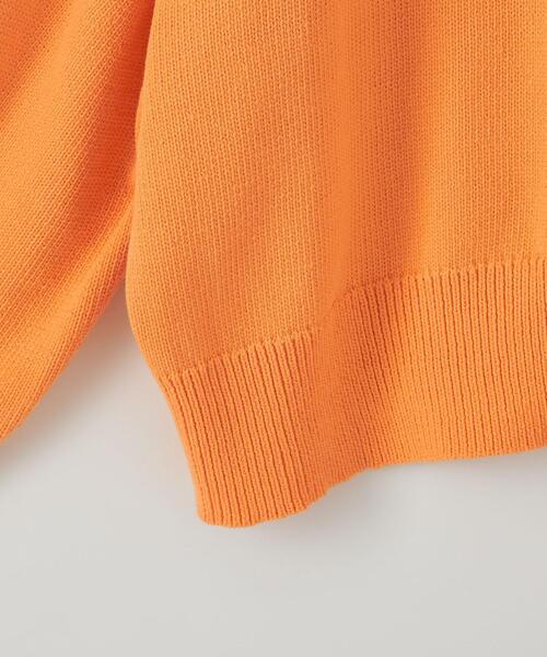 CITEN（シテン）の「＜CITEN＞リリヤーン ルーズニット カーディガン（カーディガン/ボレロ・レディース・ケリー/オフホワイト/シャーベット・FREE）」の4枚目の写真