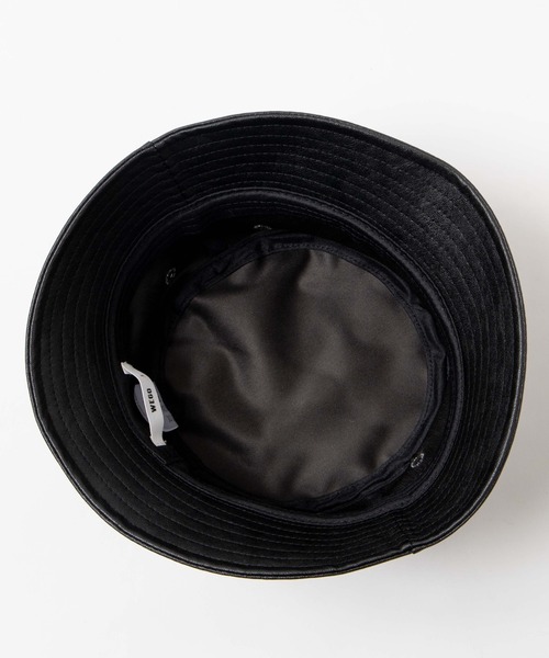 WEGO(ウィゴー)の「WEGO/PUバケットハット(ハット・レディース・ブラック・FREE)」の4枚目の写真