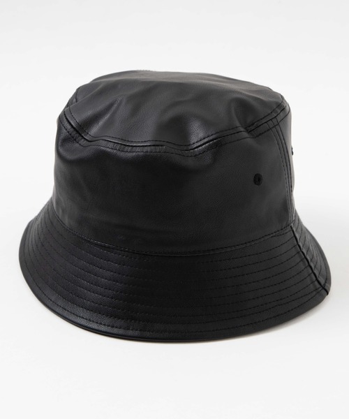 WEGO(ウィゴー)の「WEGO/PUバケットハット(ハット・レディース・ブラック・FREE)」の5枚目の写真