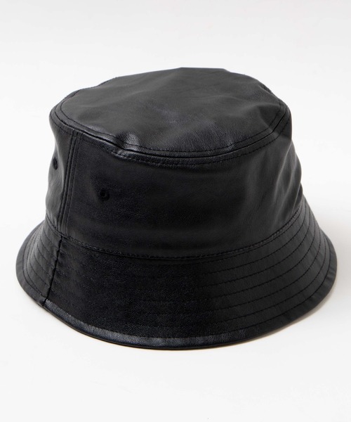 WEGO(ウィゴー)の「WEGO/PUバケットハット(ハット・レディース・ブラック・FREE)」の6枚目の写真
