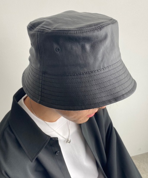 WEGO(ウィゴー)の「WEGO/PUバケットハット(ハット・レディース・ブラック・FREE)」の7枚目の写真