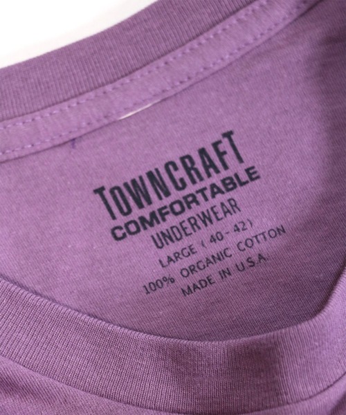 【TOWN CRAFT/タウンクラフト】USA MADE PACK TEE パックTシャツ/半袖(Tシャツ/カットソー)|2AM(ツーエイエム)