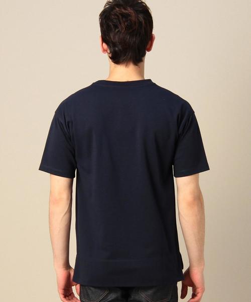 MONKEY TIME(モンキータイム)の「<monkey time> TCボンディング 1POC Tシャツ◆(Tシャツ/カットソー・メンズ・ネイビー/ダークグレー/オフホワイト/オリーブ・LARGE/MEDIUM/SMALL/X-LARGE)」の11枚目の写真