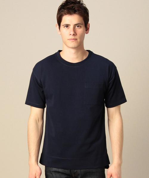 MONKEY TIME(モンキータイム)の「<monkey time> TCボンディング 1POC Tシャツ◆(Tシャツ/カットソー・メンズ・ネイビー/ダークグレー/オフホワイト/オリーブ・LARGE/MEDIUM/SMALL/X-LARGE)」の12枚目の写真