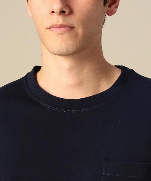 MONKEY TIME(モンキータイム)の「<monkey time> TCボンディング 1POC Tシャツ◆(Tシャツ/カットソー・メンズ・ネイビー/ダークグレー/オフホワイト/オリーブ・LARGE/MEDIUM/SMALL/X-LARGE)」の15枚目の写真