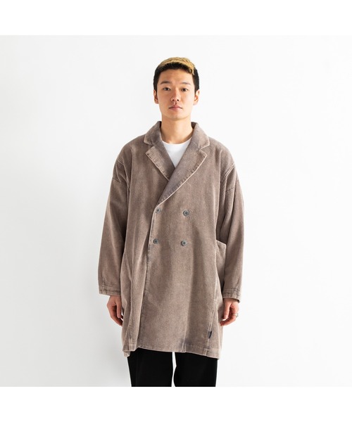 APPLEBUM（アップルバム）の「Corduroy Double Coat (Powder Bleach)（その他アウター・メンズ・オリーブ/ブラック/グレー・MEDIUM/LARGE/X-LARGE）」の21枚目の写真
