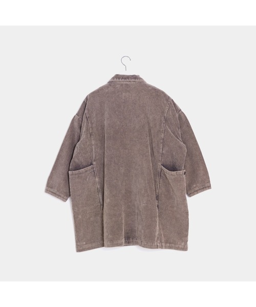 APPLEBUM（アップルバム）の「Corduroy Double Coat (Powder Bleach)（その他アウター・メンズ・オリーブ/ブラック/グレー・MEDIUM/LARGE/X-LARGE）」の17枚目の写真