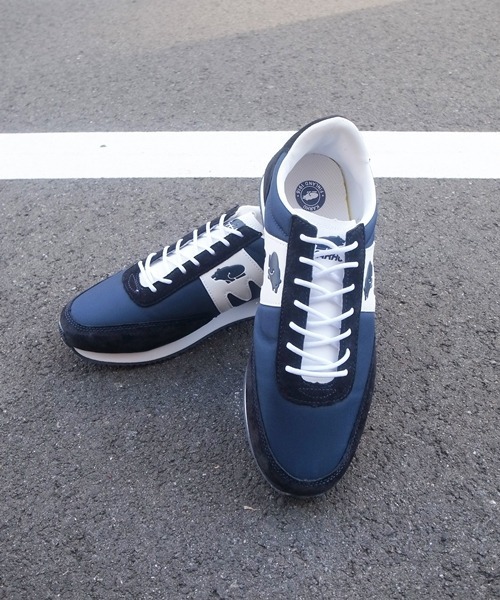 GDC（ジーディーシー）の「アルバトロス（スニーカー・メンズ・ネイビー/オレンジ・9/8）」の2枚目の写真