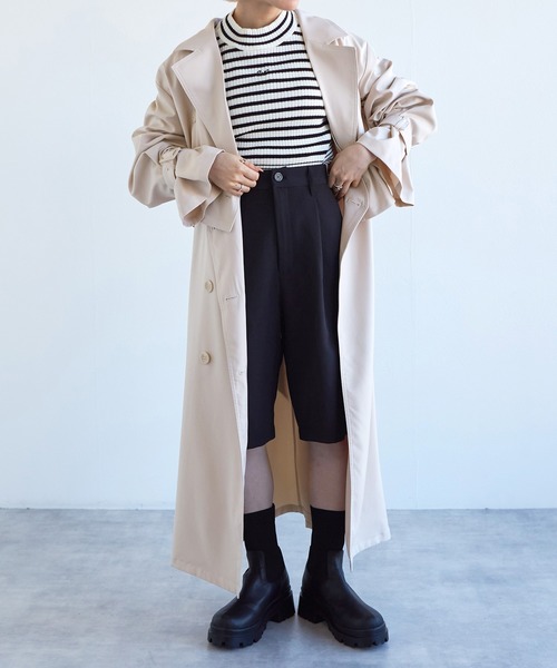 w closet（ダブルクローゼット）の「【SETアイテム】トレンチ