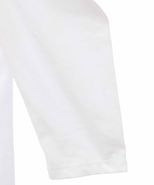 31 Sons de mode(トランテアン ソン ドゥ モード)の「ロゴロングスリーブTシャツ(Tシャツ/カットソー・レディース・オフホワイト/ブラック×ホワイト・36)」の18枚目の写真
