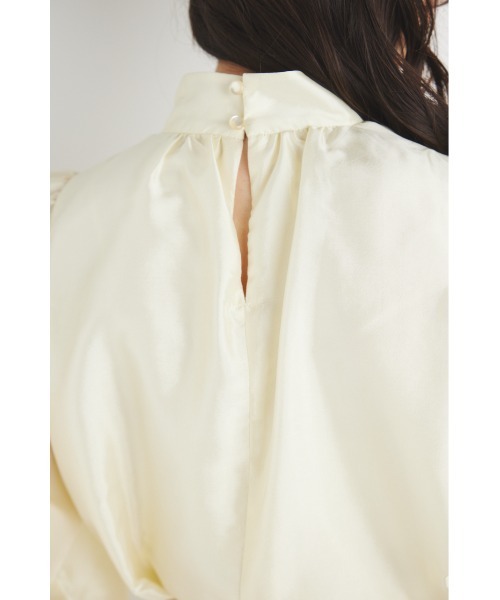 rienda(リエンダ)の「スラッシュアームブラウス 春服(シャツ/ブラウス・レディース・ブルー系その他3/ブラック系その他/ライトイエロー/グレー・FREE)」の20枚目の写真