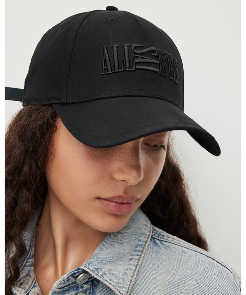 AllSaints Oppose baseball cap ALLSAINTS Oppose Embroidered Logo Baseball Cap | endource main image 2