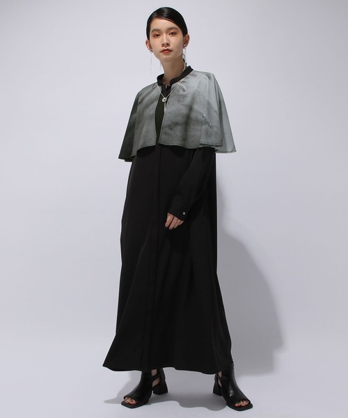 【超お買い得！】 HARE（ハレ）の「【CHiNPAN×HARE】ケープデザインワンピース ワンピース