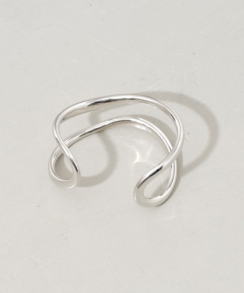 GOLDY（ゴールディ）の「【GOLDY】2連風メタルバングル（ブレスレット・レディース・シルバー/ゴールド・FREE）」の12枚目の写真