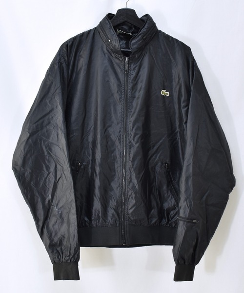 LACOSTE(ラコステ)の「【ヴィンテージ古着】LACOSTE / ラコステ THE LACOSTE CLUB フード付き フルジップ ジャケット(ナイロンジャケット・メンズ・ブラック・X-LARGE)」の2枚目の写真