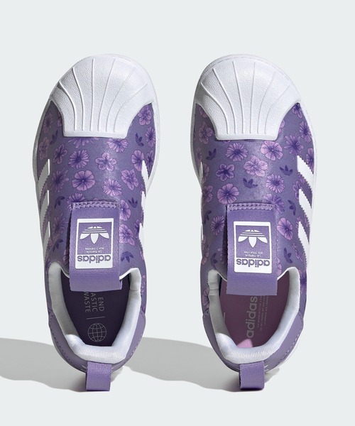 adidas(アディダス)の「SST 360 / アディダスオリジナルス adidas Originals(スニーカー・キッズ・パープル・17.0cm/21.0cm/18.0cm/19.0cm/20.0cm)」の4枚目の写真
