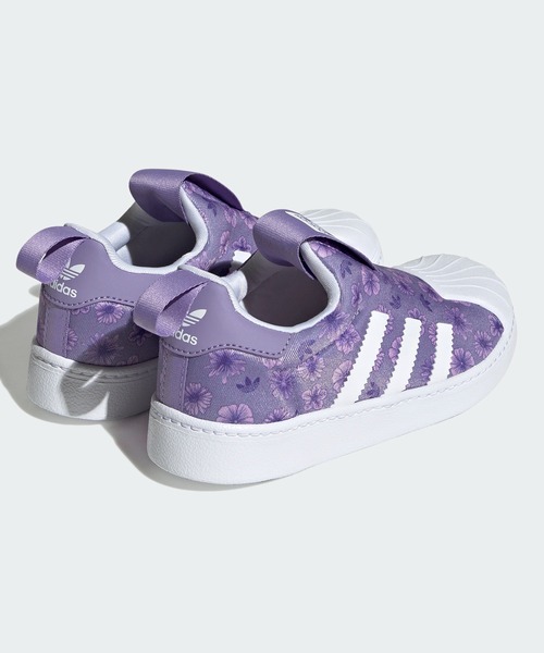 adidas(アディダス)の「SST 360 / アディダスオリジナルス adidas Originals(スニーカー・キッズ・パープル・17.0cm/21.0cm/18.0cm/19.0cm/20.0cm)」の6枚目の写真