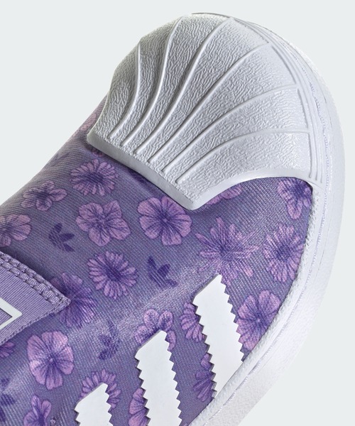 adidas(アディダス)の「SST 360 / アディダスオリジナルス adidas Originals(スニーカー・キッズ・パープル・17.0cm/21.0cm/18.0cm/19.0cm/20.0cm)」の2枚目の写真