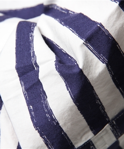 417 EDIFICE（フォーワンセブンエディフィス）の「◇カスレボーダーブロードレギュラーカラー 7/S シャツ（シャツ/ブラウス・メンズ・ネイビー・MEDIUM/SMALL/LARGE）」の9枚目の写真
