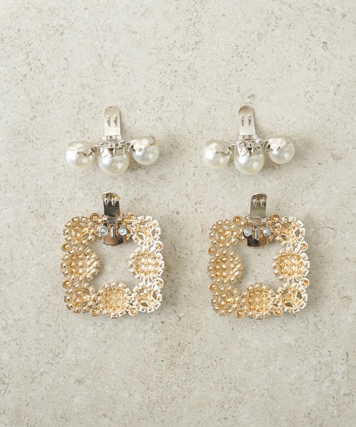 rectangle(レクタングル)の「パール&ビジューバックル付マルチウェイパンプス(パンプス・レディース・ブラック/ベージュ/ブルー/ピンク・SMALL/MEDIUM/LARGE)」の12枚目の写真