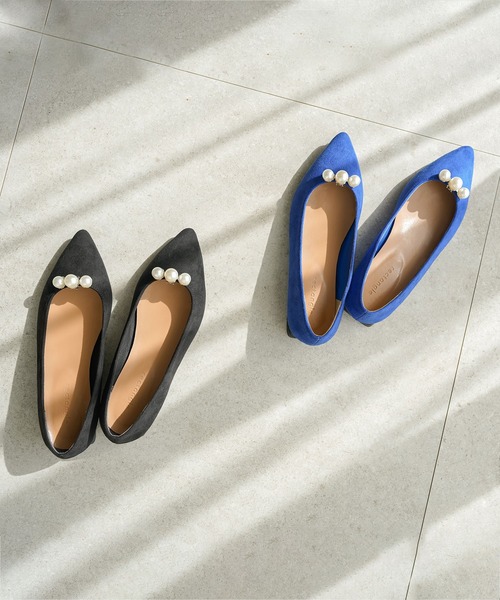 rectangle(レクタングル)の「パール&ビジューバックル付マルチウェイパンプス(パンプス・レディース・ブラック/ベージュ/ブルー/ピンク・SMALL/MEDIUM/LARGE)」の14枚目の写真