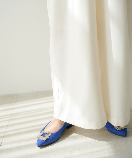 rectangle(レクタングル)の「パール&ビジューバックル付マルチウェイパンプス(パンプス・レディース・ブラック/ベージュ/ブルー/ピンク・SMALL/MEDIUM/LARGE)」の17枚目の写真