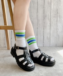 グルカデザイン厚底サンダル