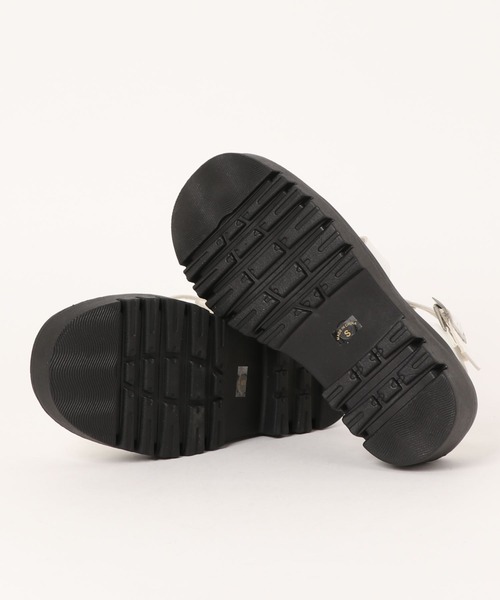 Noubel Voug Relax（ヌーベルヴォーグリラックス）の「グルカデザイン厚底サンダル（サンダル・レディース・ブラック/ホワイト・L/LL/M/S）」の21枚目の写真