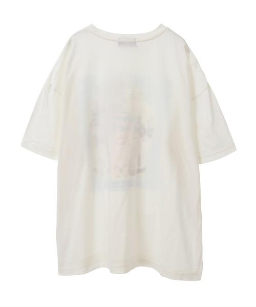 Candy Stripper(キャンディストリッパー)の「LOVE ME MORE BIG Tシャツ(Tシャツ/カットソー・レディース・ブラック/オフホワイト/ピンク・2)」の9枚目の写真