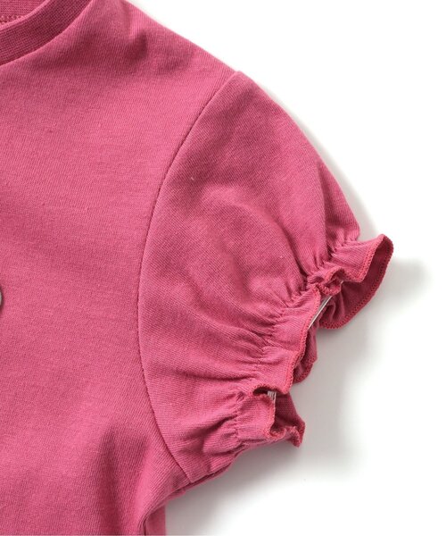 apres les cours（アプレレクール）の「【WEB限定/新色追加】4柄パフ袖Tシャツ（Tシャツ/カットソー・キッズ・ピンク/その他2/ブルー/クリーム/イエロー/ラベンダー・100/120/130/110/80/90/140）」の15枚目の写真