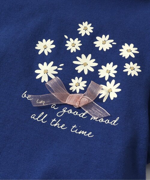 apres les cours（アプレレクール）の「【WEB限定/新色追加】4柄パフ袖Tシャツ（Tシャツ/カットソー・キッズ・ピンク/その他2/ブルー/クリーム/イエロー/ラベンダー・100/120/130/110/80/90/140）」の16枚目の写真