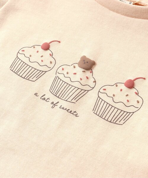 apres les cours（アプレレクール）の「【WEB限定/新色追加】4柄パフ袖Tシャツ（Tシャツ/カットソー・キッズ・ピンク/その他2/ブルー/クリーム/イエロー/ラベンダー・100/120/130/110/80/90/140）」の18枚目の写真