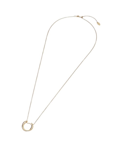 UNTITLED（アンタイトル）の「◆ウエーブクロストップネックレス（ネックレス・レディース・シルバー/ゴールド・99）」の4枚目の写真