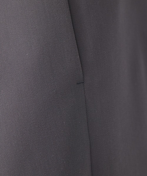 qualite（カリテ）の「《セットアップ対応》ドライクロスドレープジレ（ベスト・レディース・チャコールグレー/カーキ・フリー）」の13枚目の写真