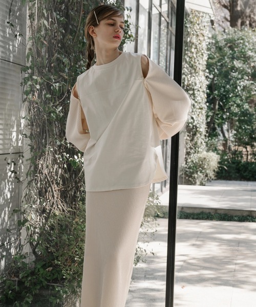 WILLFULLY（ウィルフリー）の「combination bolero many way tops（T 