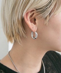 KBF | ラウンドフープピアス22mm(ピアス（両耳用）)