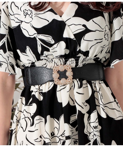 CHILLE（チル）の「デコラティブモチーフベルト（ベルト・レディース・ブラック・FREE）」の3枚目の写真