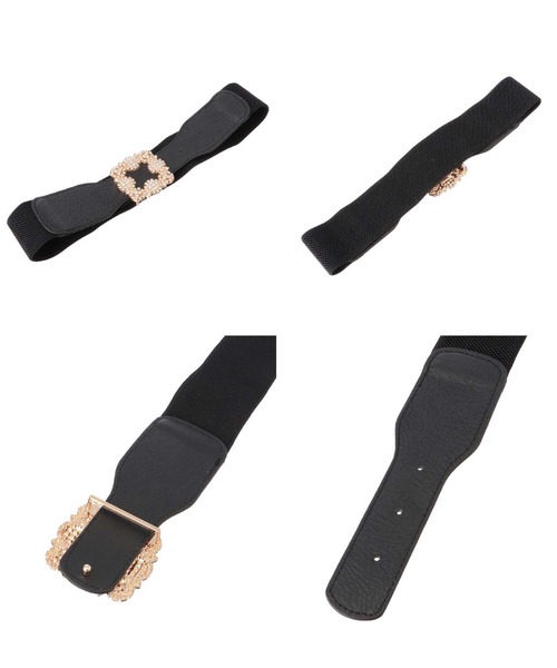 CHILLE（チル）の「デコラティブモチーフベルト（ベルト・レディース・ブラック・FREE）」の6枚目の写真